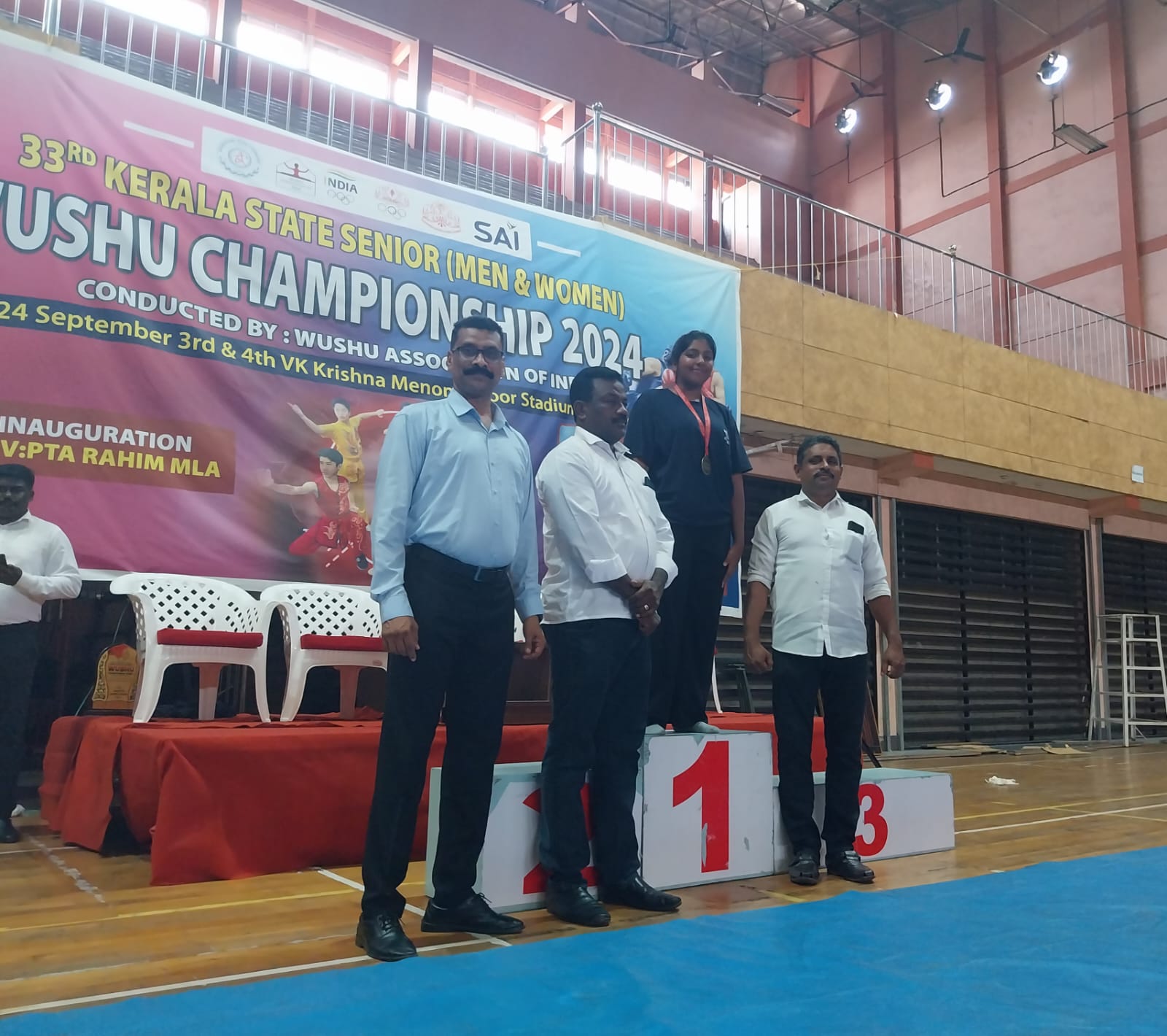 The 33rd Kerala State Senior (Men and Women) Wushu Championship 2024